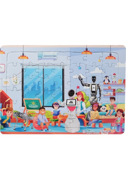 Akınrobotıcs Puzzle (42 Parça) modelleri
