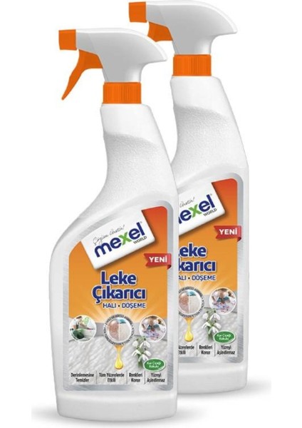 Halı Döşeme Leke Çıkarıcı Kar Çiçeği Kokulu 750 ml (2 Adet)