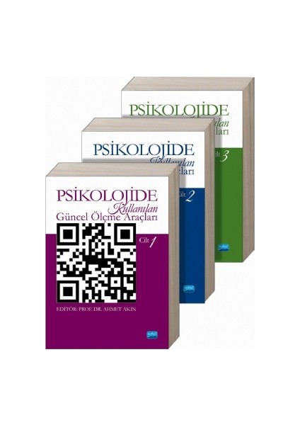 Psikolojide Kullanılan Güncel Ölçme Araçları (3 Cilt Takım)