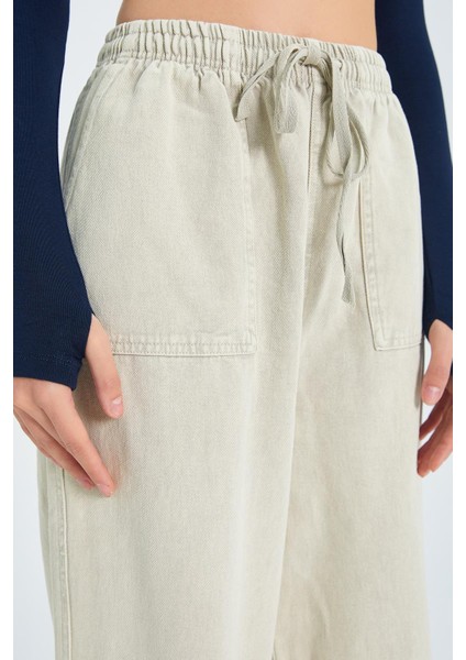 4572 Kadın Parça Boya Palazzo Pantolon Taş fırsatları