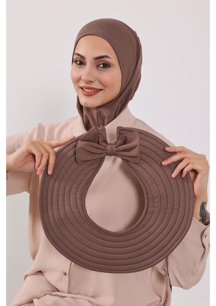 Çıkarılabilir Arkası Fiyonklu Şapkalı Ninja Bone Türban,s-5 fiyatları