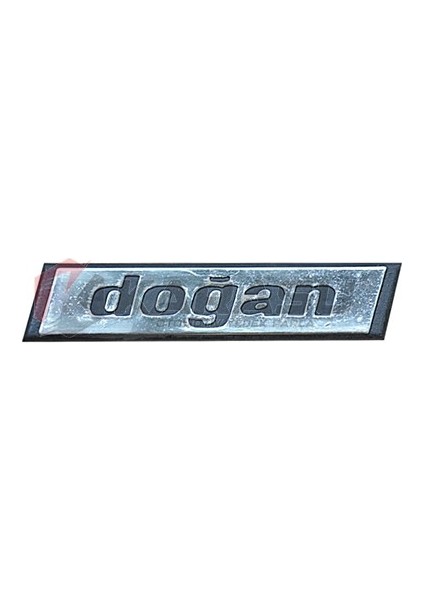 Doğan Bagaj Yazı Eski Model Tırnaklı
