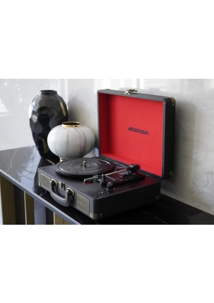 Fomixx FM-102 Siyah Hoparlörlü Bluetoothlu Pikap Plak Çalar modelleri