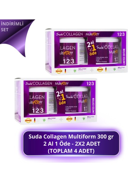 Collagen Multiform - 2 Al 1 Öde - 2 Set