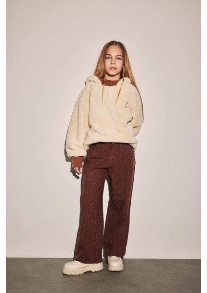 Kız Çocuk Wide Leg Oval Paça Pantolon A4870A823WN