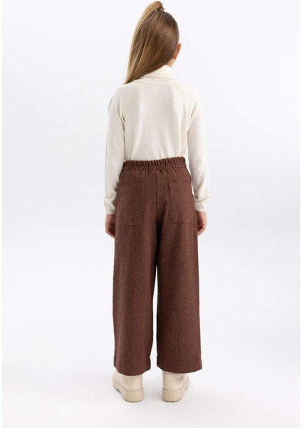 Kız Çocuk Wide Leg Oval Paça Pantolon A4870A823WN