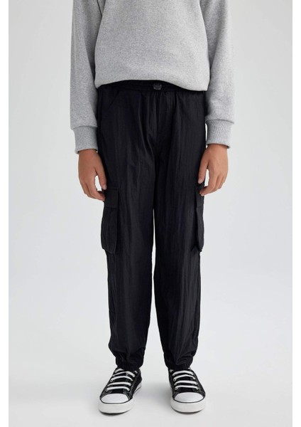 Erkek Çocuk Kargo Jogger Paça Paraşüt Pantolon B2589A823AU