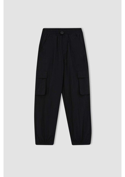 Erkek Çocuk Kargo Jogger Paça Paraşüt Pantolon B2589A823AU