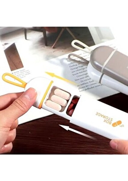 Buffer® 3 Bölmeli Taşınabilir Seyahat Tipi Hap Saklama Kutusu Saklama Kutusu fırsatları