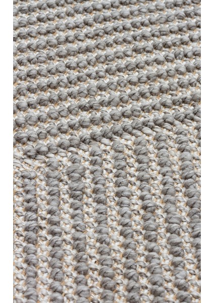 Motto Mot 10 Gri - Yumuşak Dokulu Modern Halı modelleri