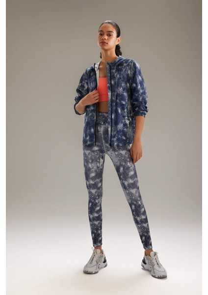 Fit Su İtici İnce Mont Rüzgar Geçirmez Slim Fit Dar Kesim Kapüşonlu Fermuarlı Esnek Dokulu Mevsimlik Baharlık B2459AX24SP