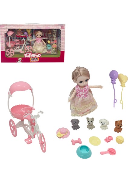 Dollyland Minkie Yol Arkadaşım ve Hayvan Dostları Oyun Seti 15 Parça fiyatları