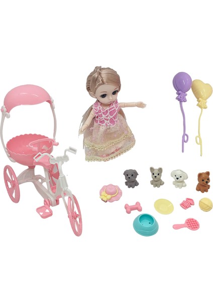 Dollyland Minkie Yol Arkadaşım ve Hayvan Dostları Oyun Seti 15 Parça fırsatları