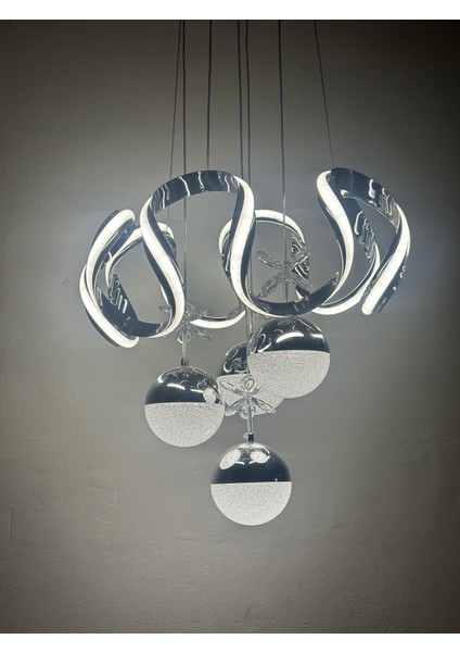 Kaos 4 Toplu LED Avize modelleri