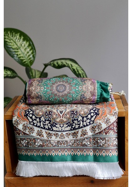 Keseli Ipek Dokulu Seccade S1001 Mavi indirimleri