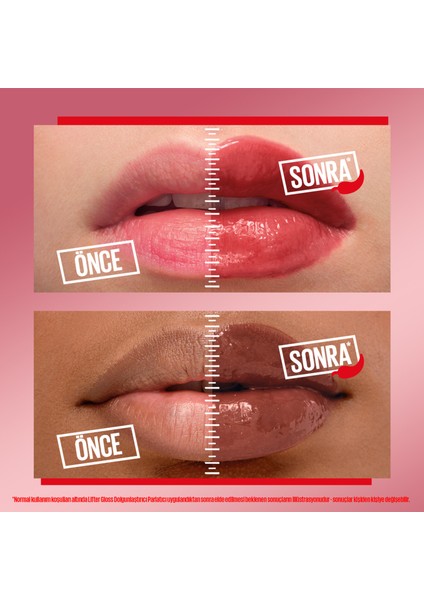 Maybelline Lifter Plump Dudak Parlatıcısı 005 Peach Fever & Maybelline Lash Sens. Firework Mini Maskara Hediyeli Set fırsatları