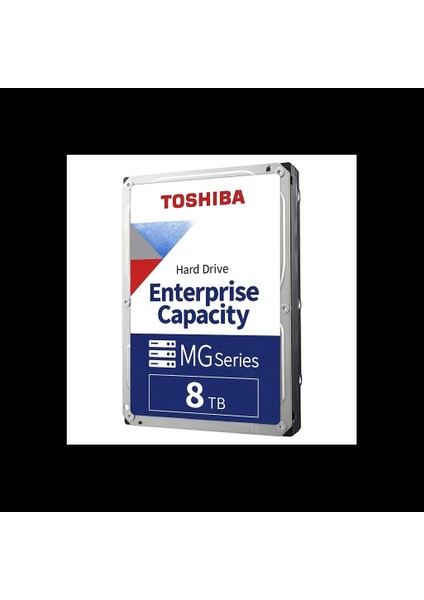 Toshıba Enterprıse, MG08ADA800E, 3.5", 8tb, 256MB 7200 Rpm, 7/24 Güvenlik, Data Center, Nas, Server, HDD fırsatları