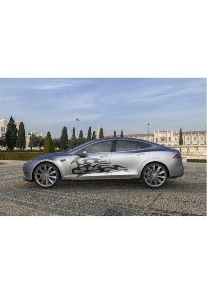 Oto Yan Özel Yeni Sticker 2 Li modelleri