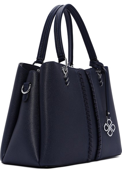 Kadın Lacivert Uzun Askılı Klasik Kol Çantası 25WBD2833FT fırsatları