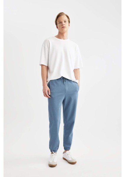 Regular Fit Eşofman Altı Cepli Beli Bağcıklı Lastikli Paça B6155AX24SP