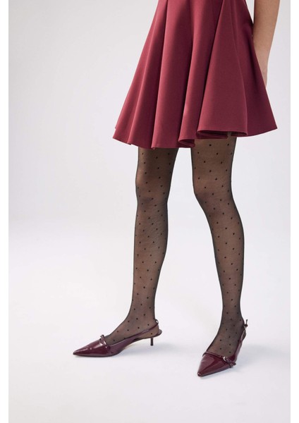 Kadın 20 Denye Külotlu Çorap B5875AXNS