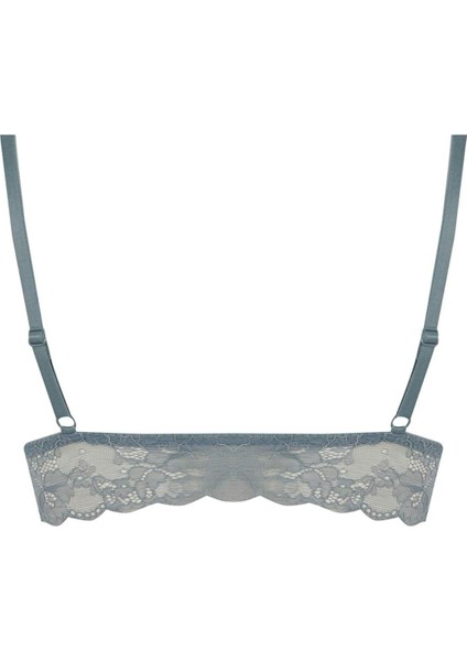 Floral Pedli Dantel Kaplı Pedli Büstiyer Fall in Love