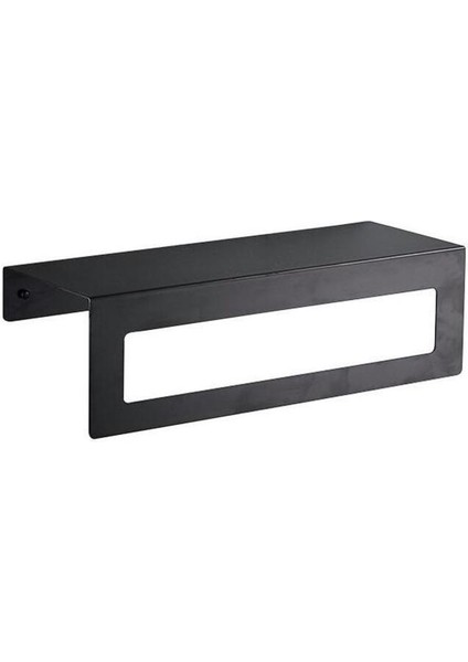 Siyah Raflı Havlu Askısı, Metal Raflı Havluluk, Mutfak, Banyo Raflı modelleri