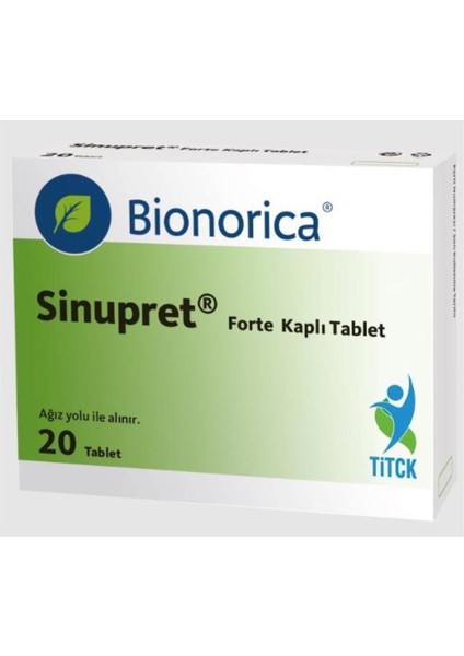 Sınupret 20 Forte Kaplı Tablet