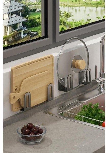 4 Adet Çok Amaçlı Metal Duvar Rafı , Metal Askı fiyatları