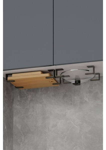 4 Adet Çok Amaçlı Metal Duvar Rafı , Metal Askı fırsatları