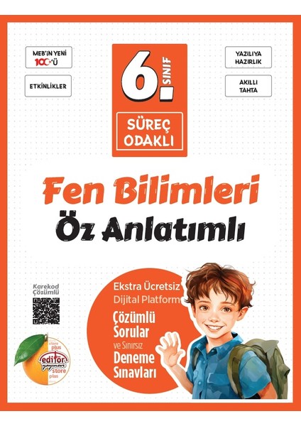 6.sınıf Süreç Odaklı Fen Bilimleri Öz Anlatımlı (Yeni)
