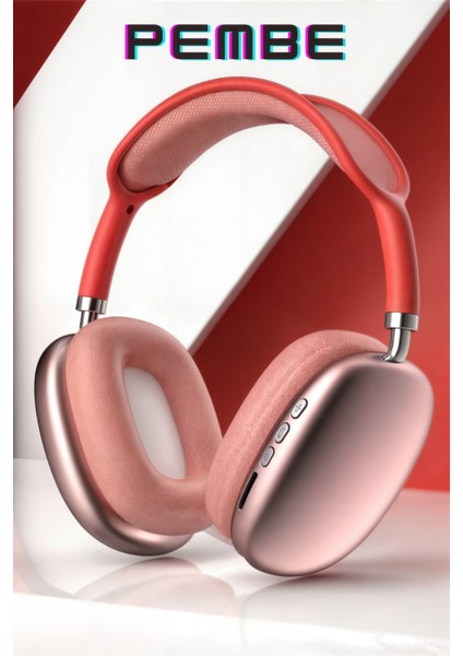 Kablosuz 5.0 Mikrofonlu Bluetooth Kulaklık. P9+ Kulaklık Dtgo Premium