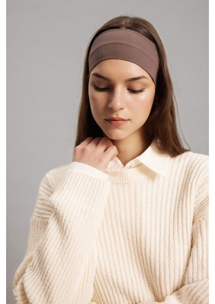 Regular Fit Bisiklet Yaka Triko Kazak Tunik