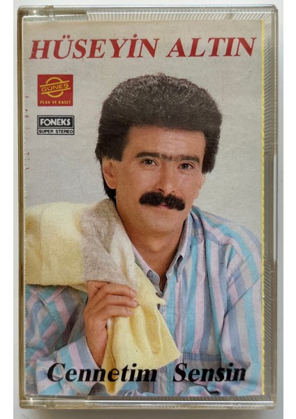 Hüseyin Altın Cenettim Sensin Kaset (Orijnal Dönem Kağıt Baskı Kaset)