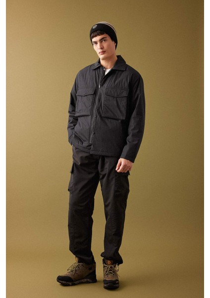 Relax Fit Polo Yaka Gömlek Ceket B4941AX24SP