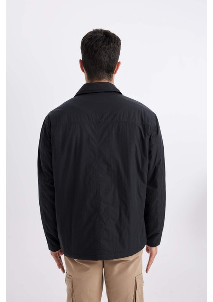 Relax Fit Polo Yaka Gömlek Ceket B4941AX24SP