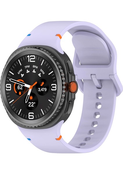 Samsung Galaxy Watch 8 Classic ile Uyumlu Tokalı Silikon Kordon Kayış - FC1092