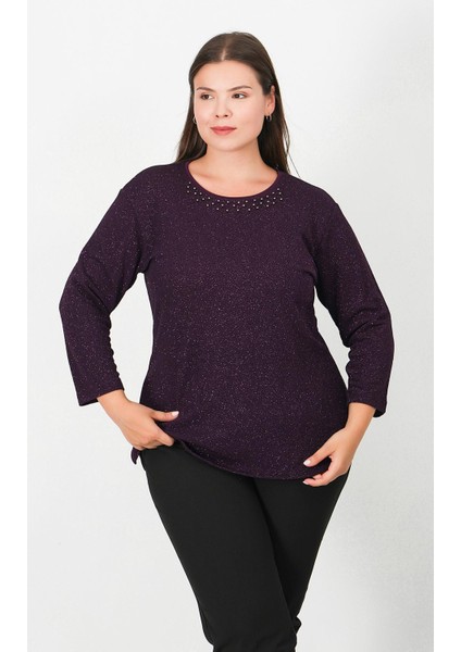 Abiye Simli Fukuro Turvakar Kol Bluz fiyatları