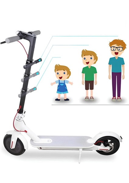 Elektrikli Scooter Için Çocuk Kavrama Gidonu M365 / Onvo / Hifree /citymate Vb. Tüm Modellerle Uyumlu Mini Gidon fiyatları
