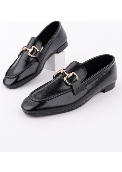 Stride Metal Tokalı Kadın Günlük Loafer Ayakkabı