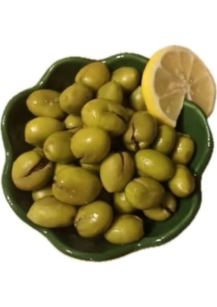 Taş Kırma Yeşil Zeytin 3000 gr Pet Kavanoz