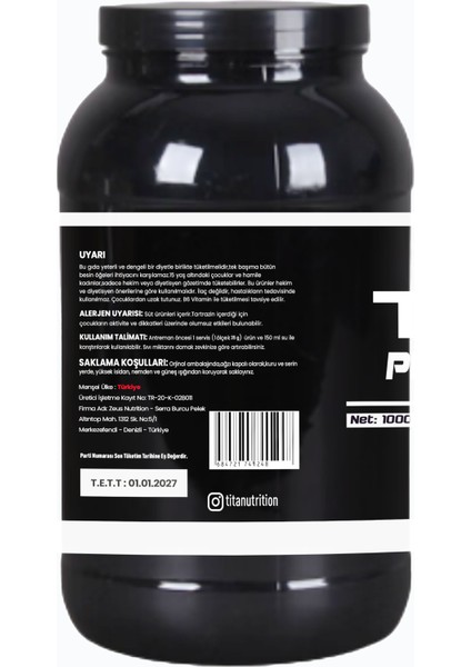 Whey Protein 1000 Gr-Çilek-Aromalı modelleri