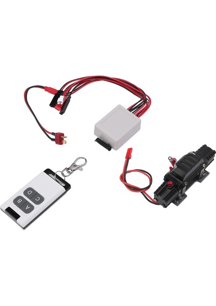 Rc Araba Çift Motorlar Metal Vinç Için Uzaktan Kumanda ile Redcat 1/8 1/10 Rc Paletli Arabalar 5V-11V (Yurt Dışından) fiyatları