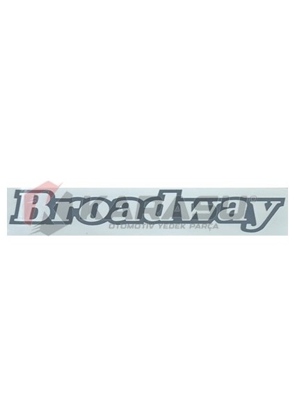 Broadway Kağıt Yazı Yeni Model. Açık Gri