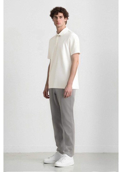 Yazlık Chino Kanvas Pantolon Slim Fit Dar Kesim Cepli Dar Paça T1055AZ24SP