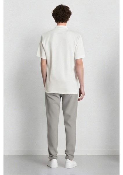 Yazlık Chino Kanvas Pantolon Slim Fit Dar Kesim Cepli Dar Paça T1055AZ24SP