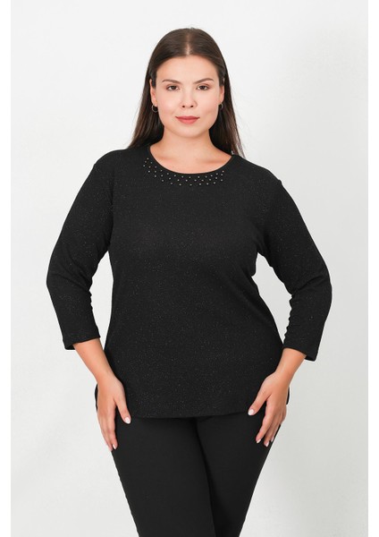 Abiye Simli Fukuro Turvakar Kol Bluz fırsatları