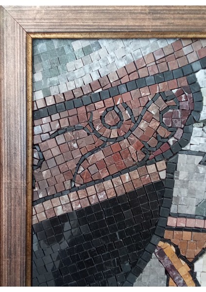 Şehir Manzarası Mozaik Taş Tablo