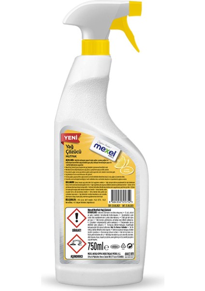 Yağ Çözücü Limon Kokulu 750 ml (2 Adet) modelleri