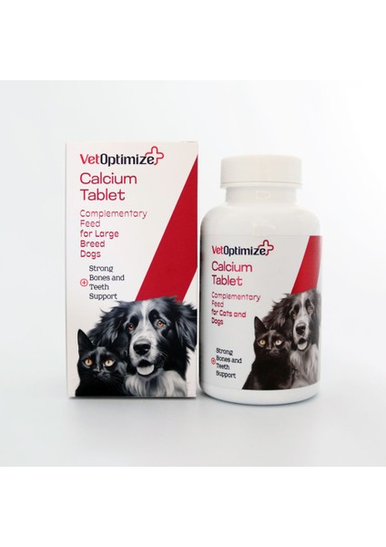 Calcium (Kedi ve Köpeklerin Sağlıklı Kemik ve Dişyapısı Desteği) 84 Tablet